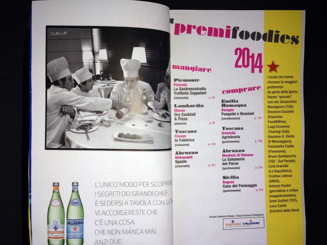 premi foodies 2014