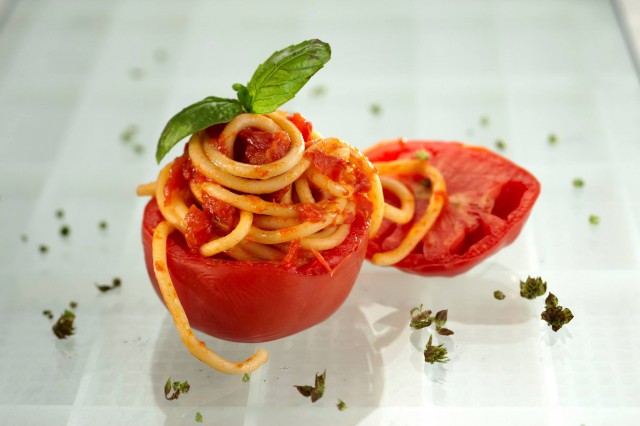 spaghetto al pomodoro Alfonso Caputo
