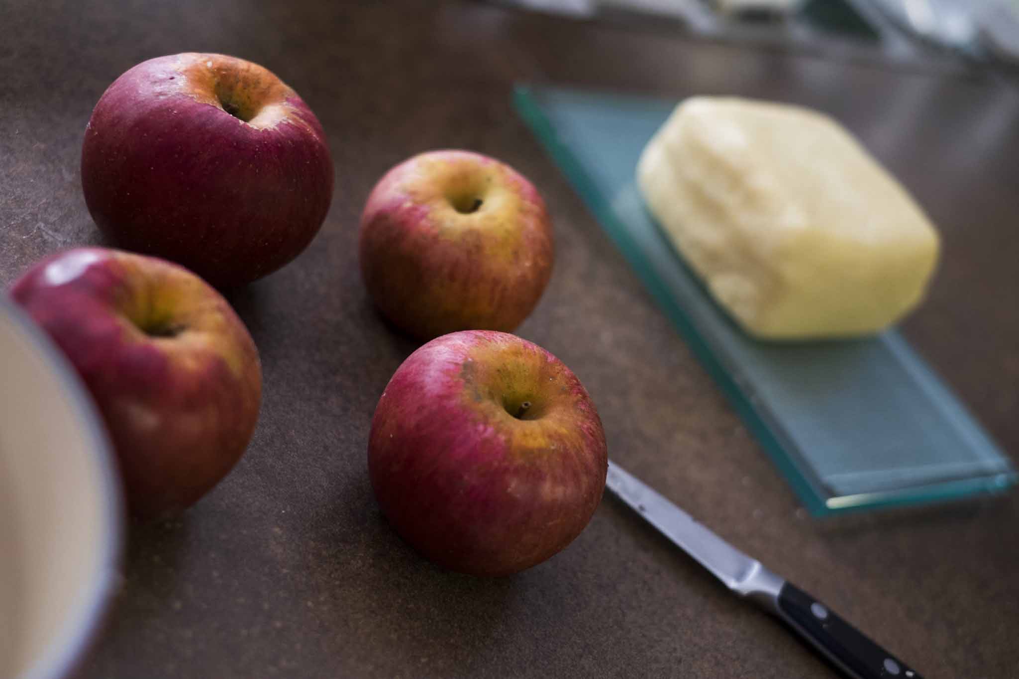 preparazione mele