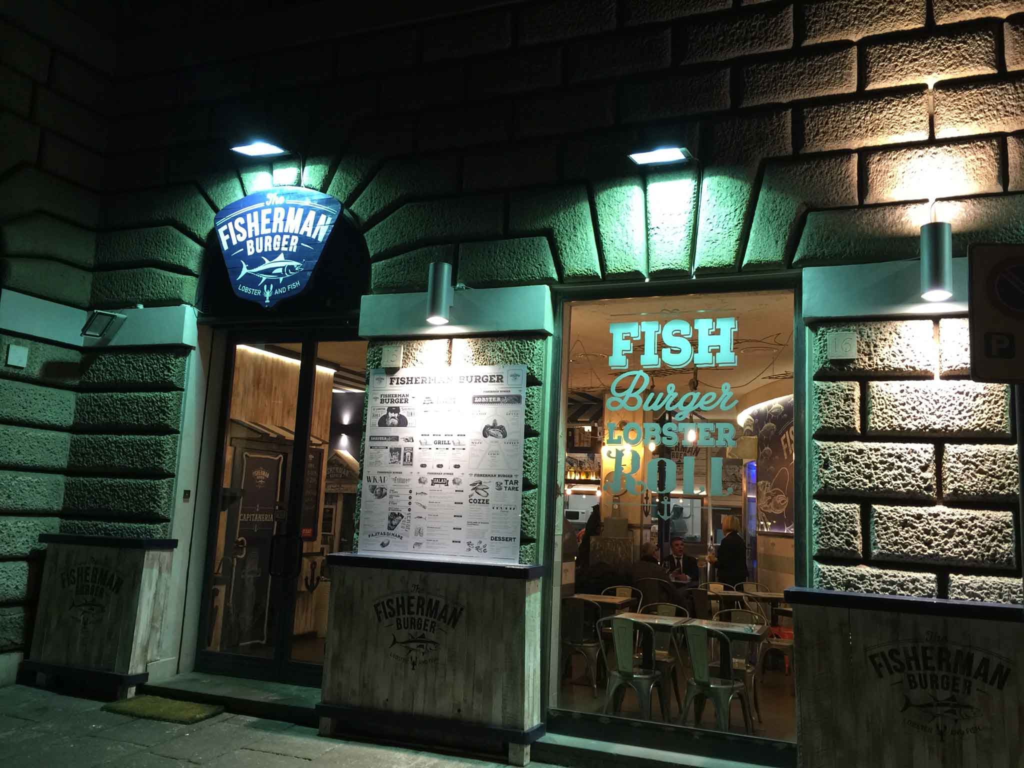 Fisherman Burger Roma