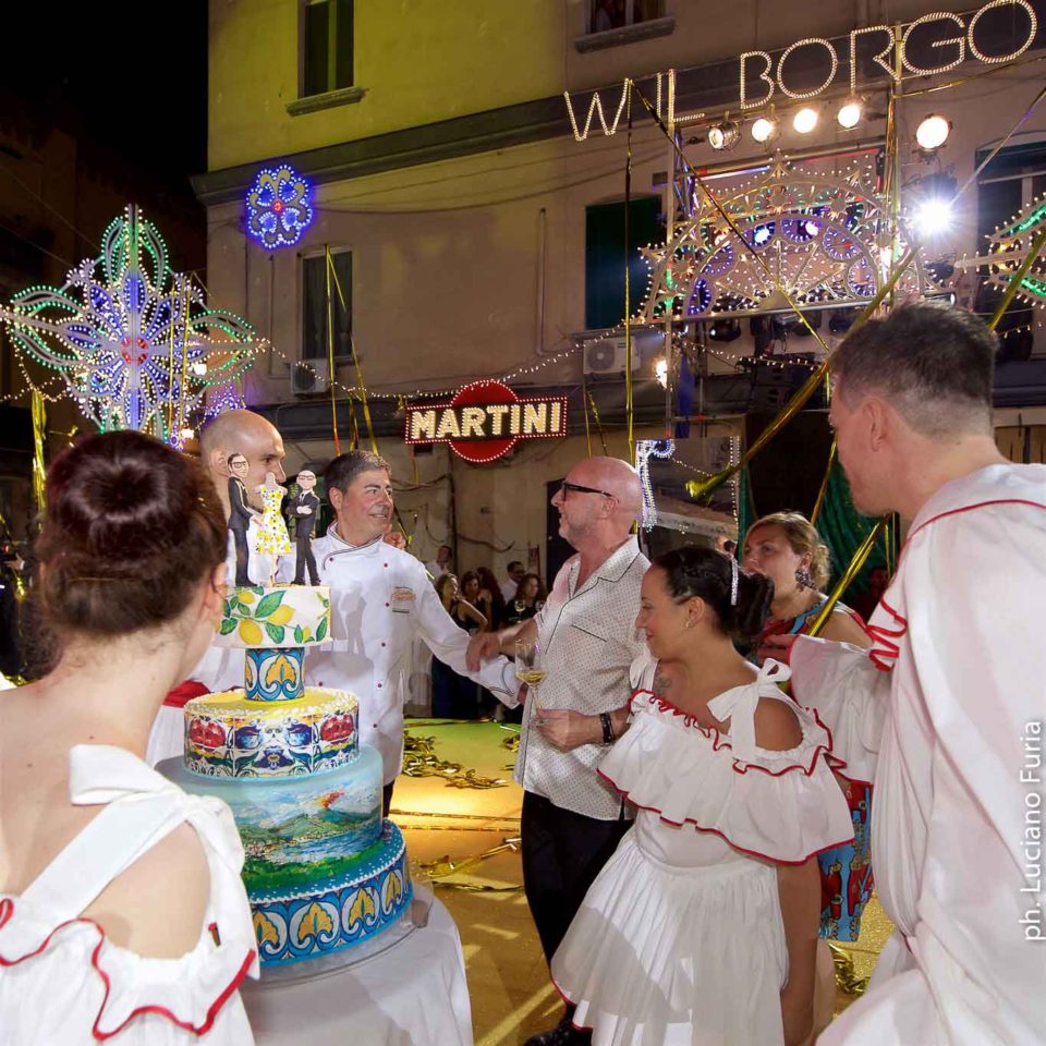 la festa di Dolce e Gabbana a Napoli Borgo Marinari 17