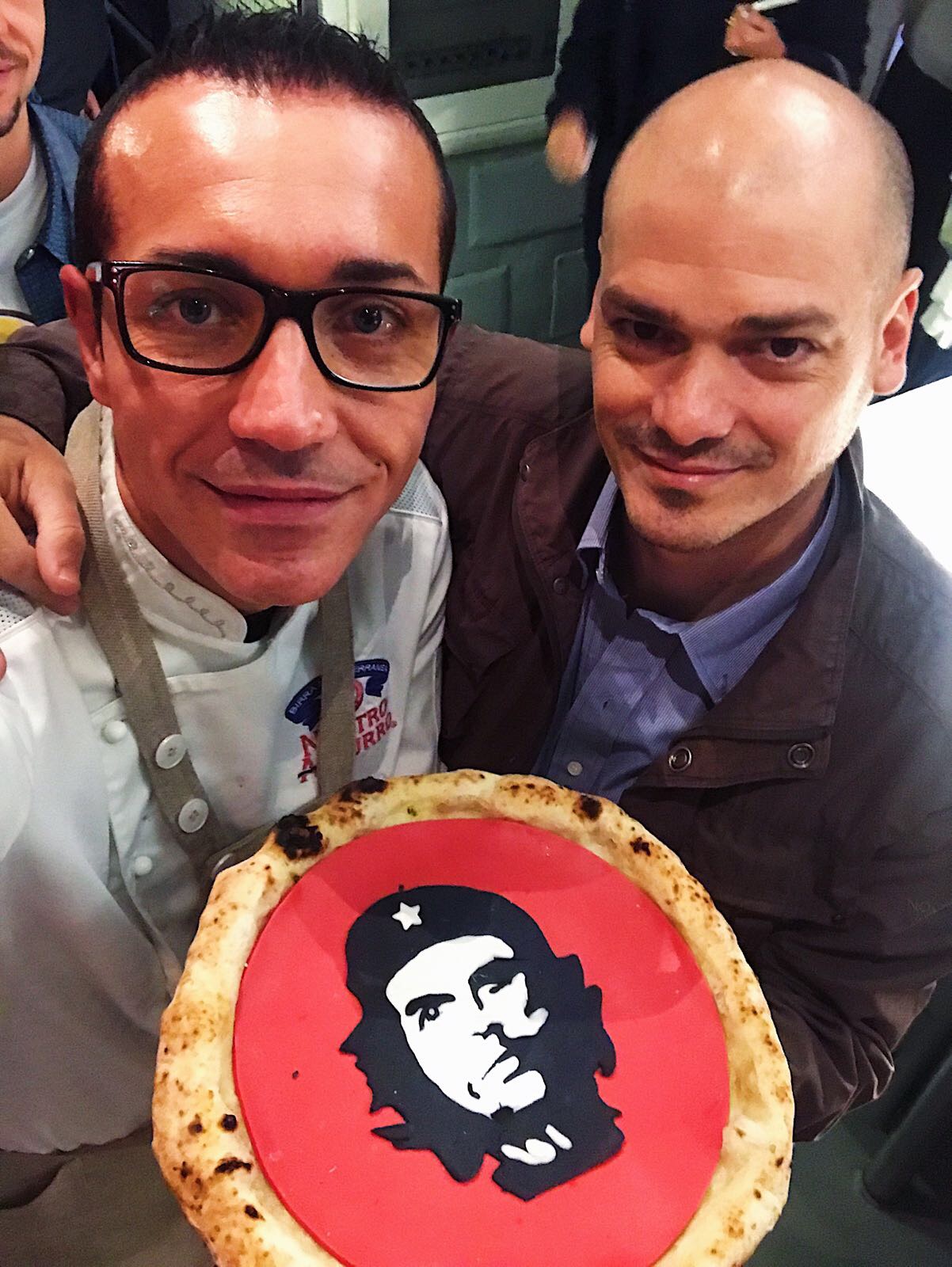 Gino Sorbillo e fratello Che Guevara