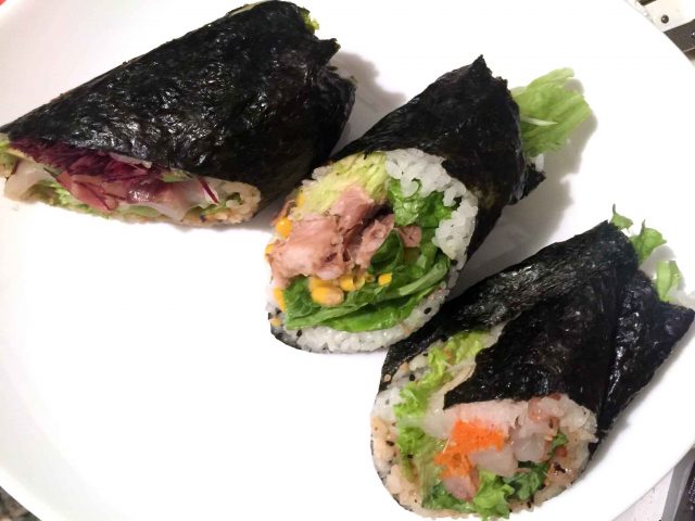 Fusho sushi branzino gamberi maiale