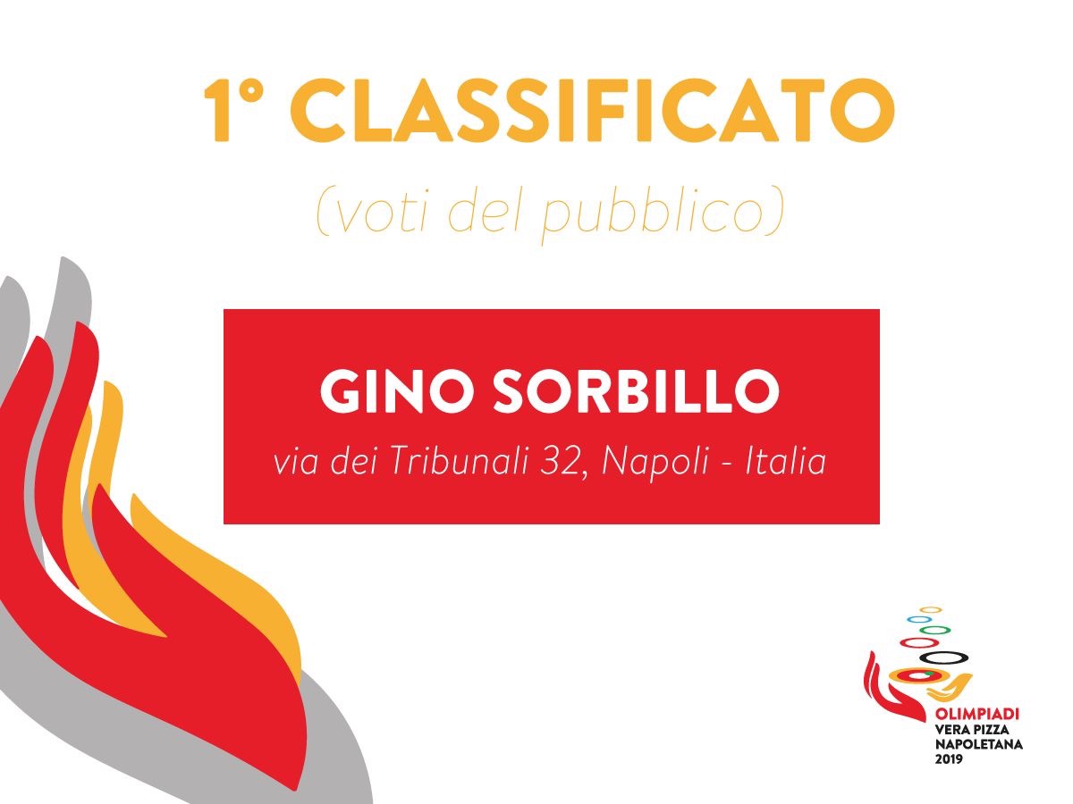 Gino Sorbillo vince Olimpiadi