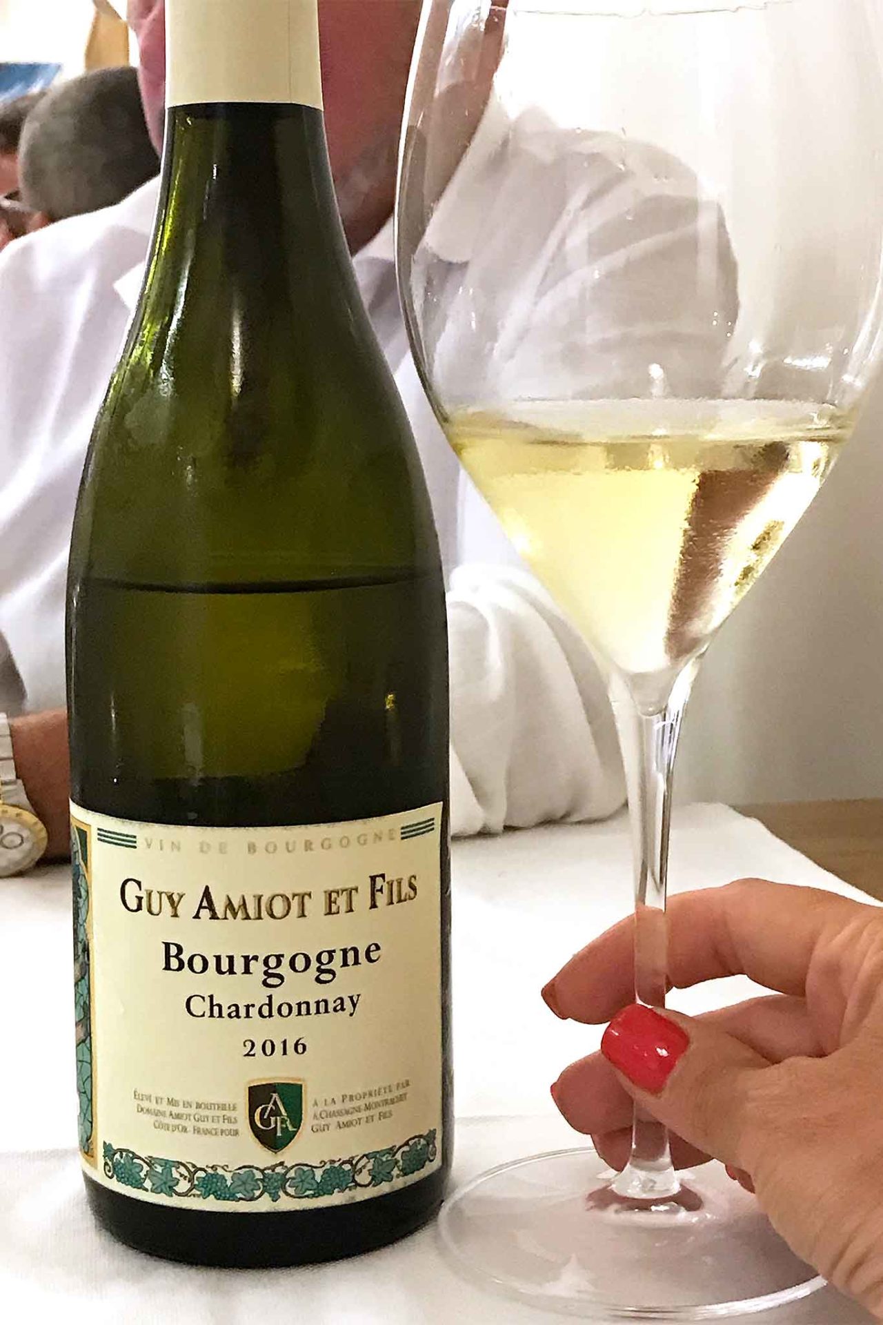 Chardonnay 2016 di Guy Amiot et Fils, Bourgogne