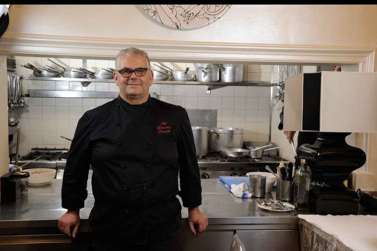 Gioacchino Pontrelli chef del ristorante Lorenzo a Forte dei Marmi