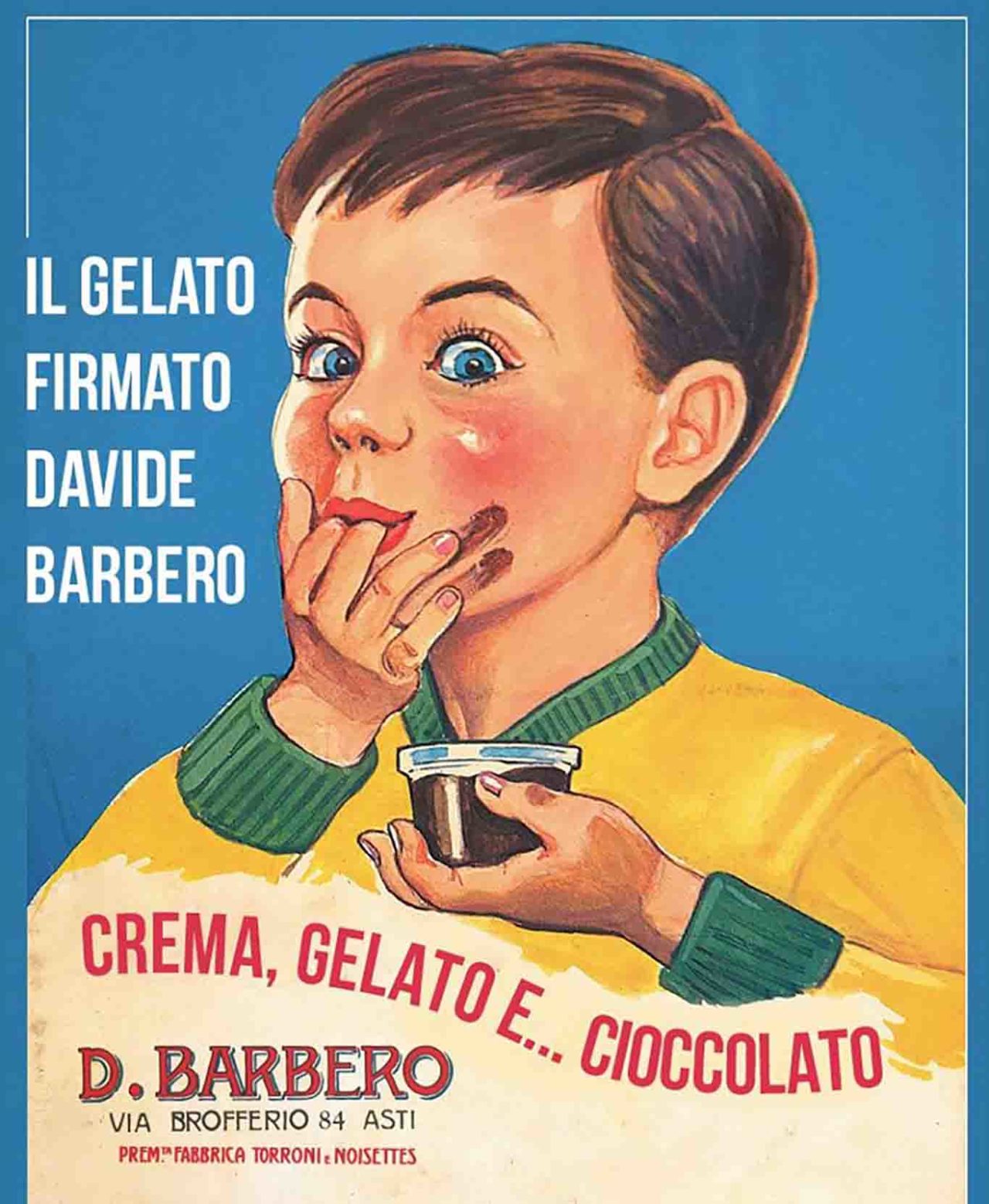 Il gelato firmato Davide Barbero vintage