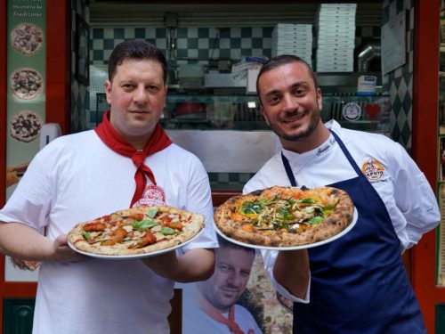 Pizza Pasquale Vitiello Nennella e Peppe Cutraro