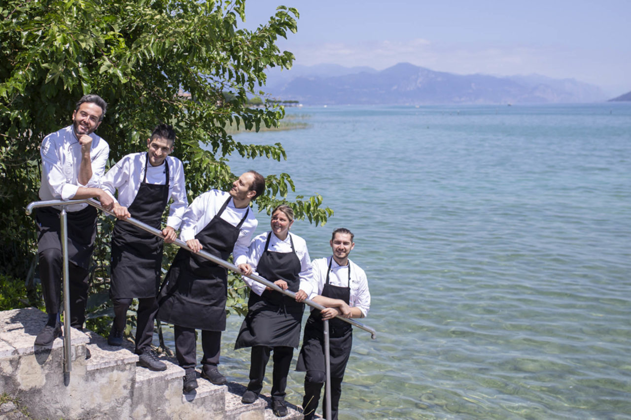 Lago di Garda ristorante Tancredi staff
