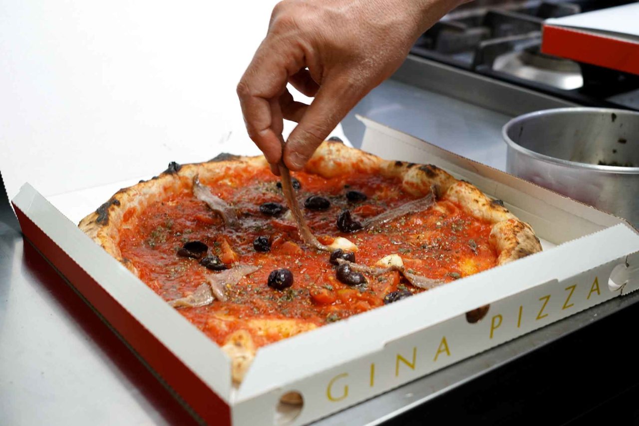Gina Pizza alici
