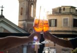 Aperitivo all’aperto Brindisi cocktail roma