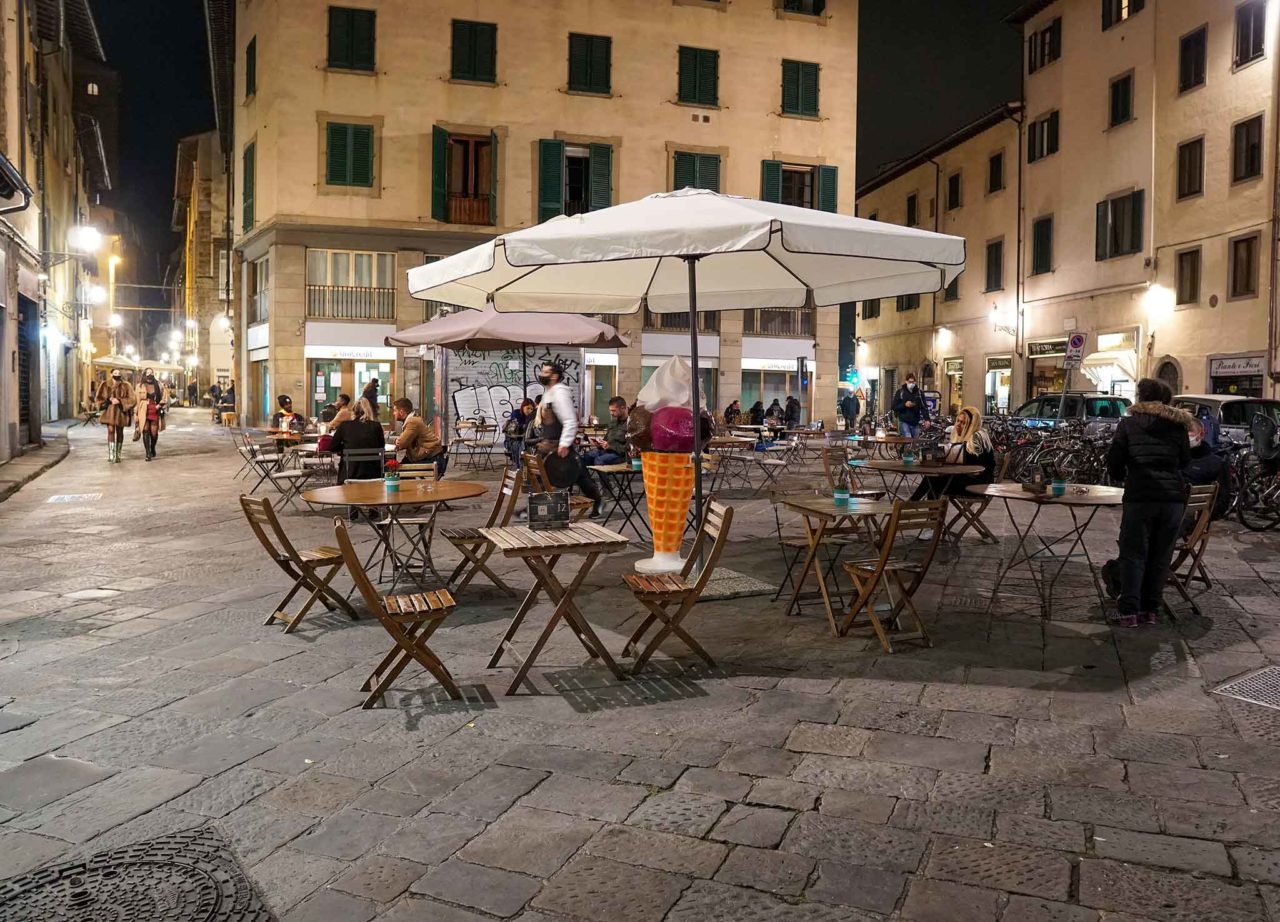 Firenze ristorante sera