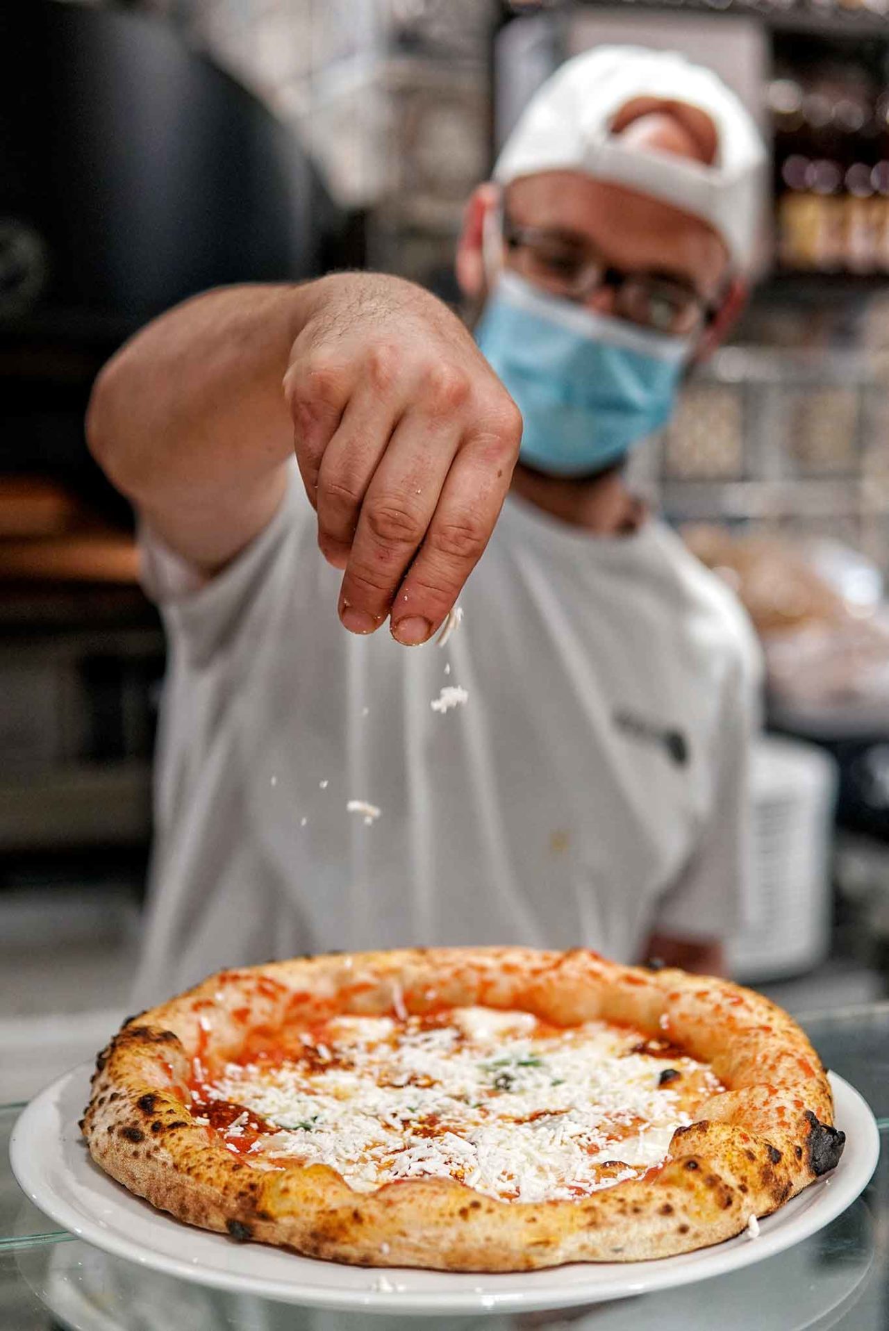 pizza cilentana cacioricotta pizzeria Da Zero Firenze
