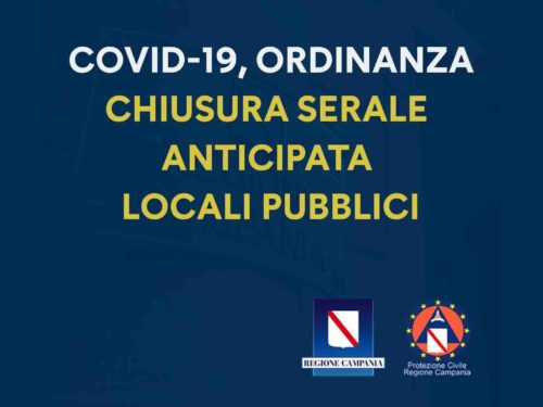 chiusura locali Campania ordinanza De Luca ottobre 2020
