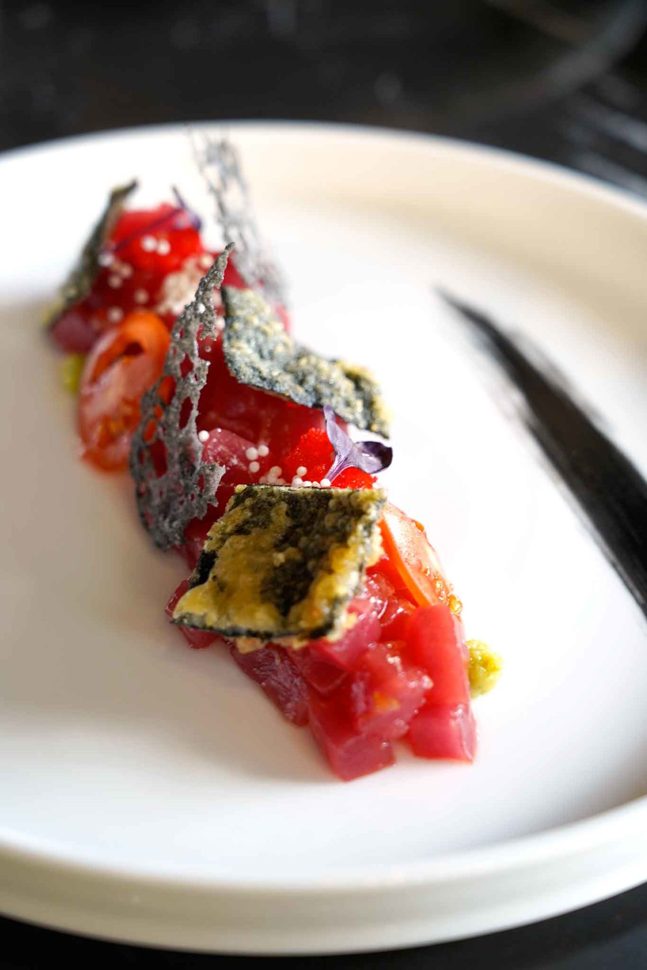 Hoshi ristorante giapponese Agropoli tartare tonno
