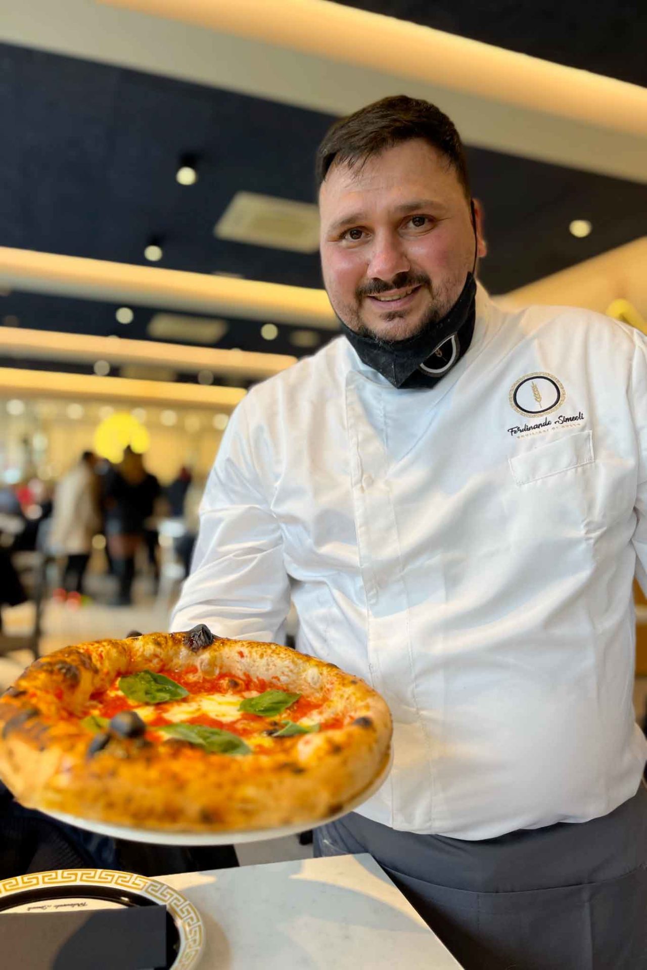 pizza canotto margherita Ferdinando Simeoli
