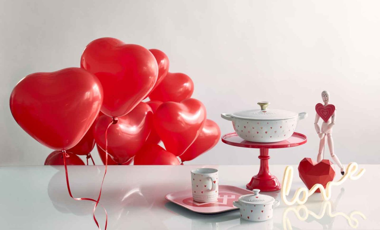Le Creuset Amour Collection san valentino