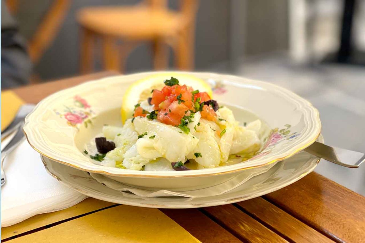 Baccalaria osteria Napoli insalata di baccalà