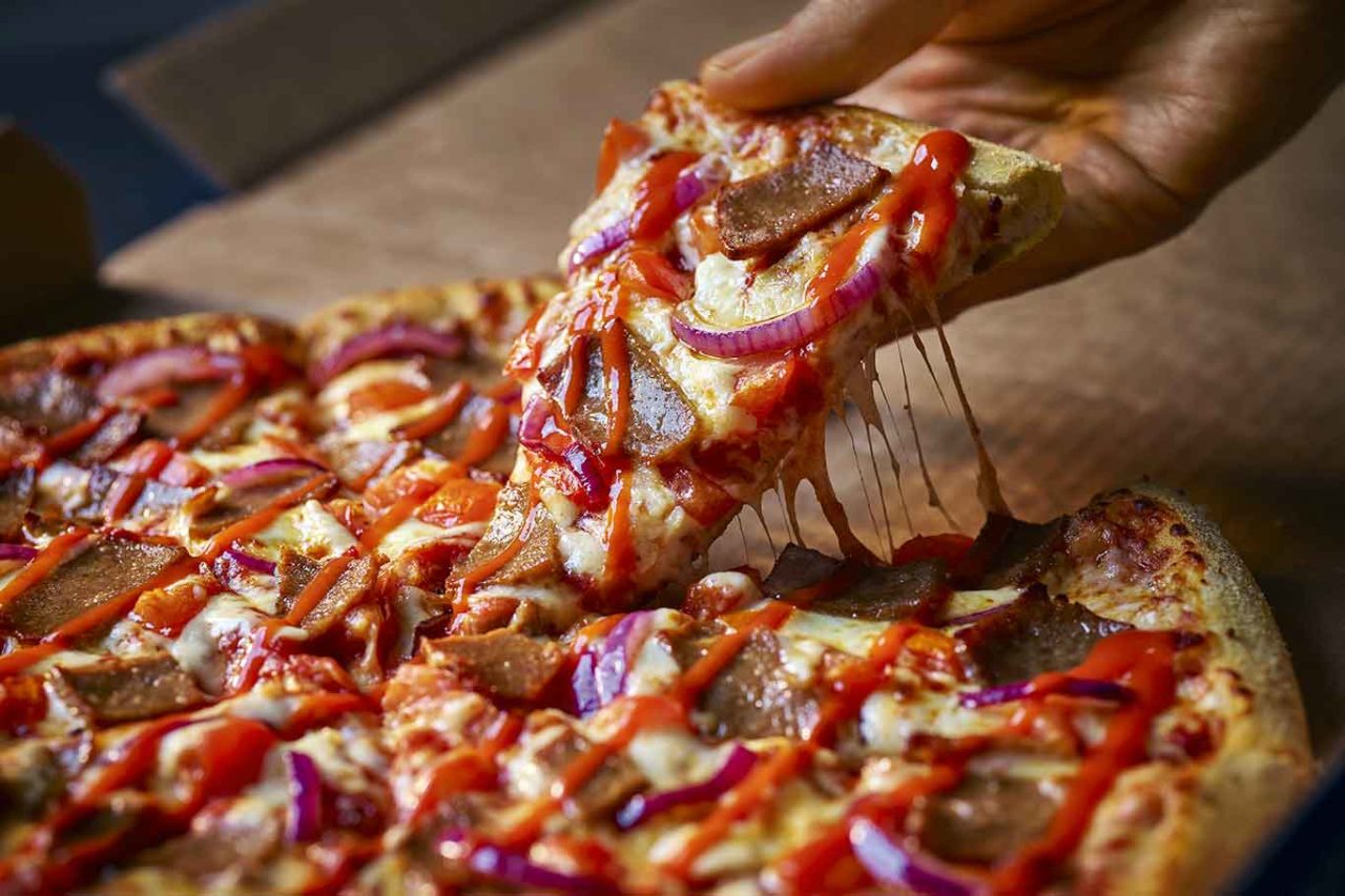 domino's Pizza kebab fetta fallimento