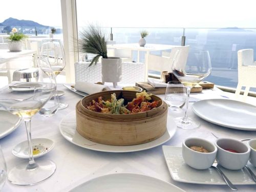 ristorante Relais Blu costiera sorrentina tavolo panorama