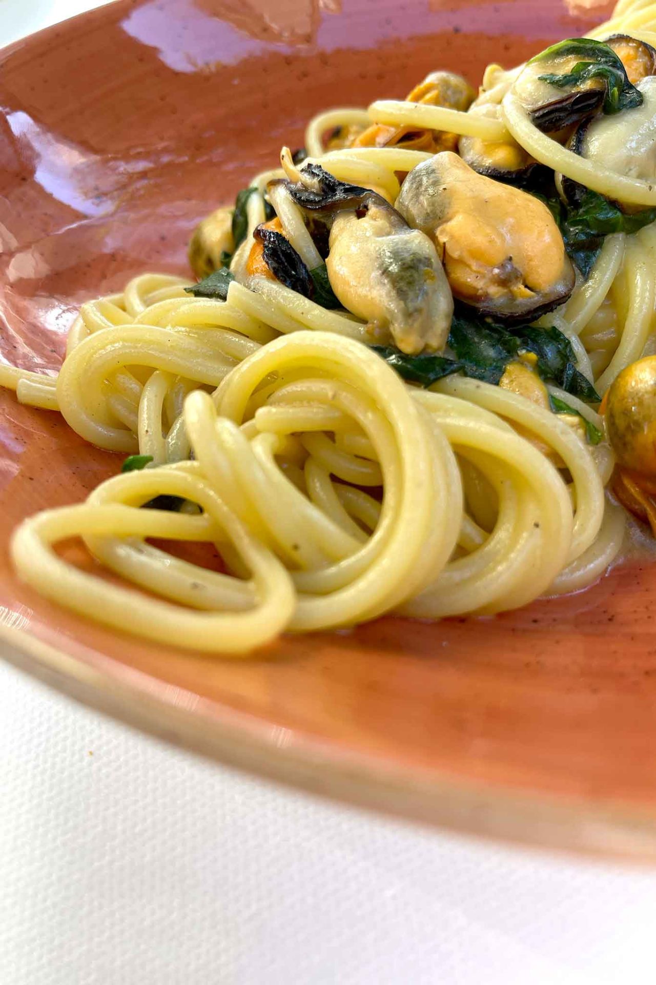 Osteria di Pescheria Salerno spaghetti cacio e cozze