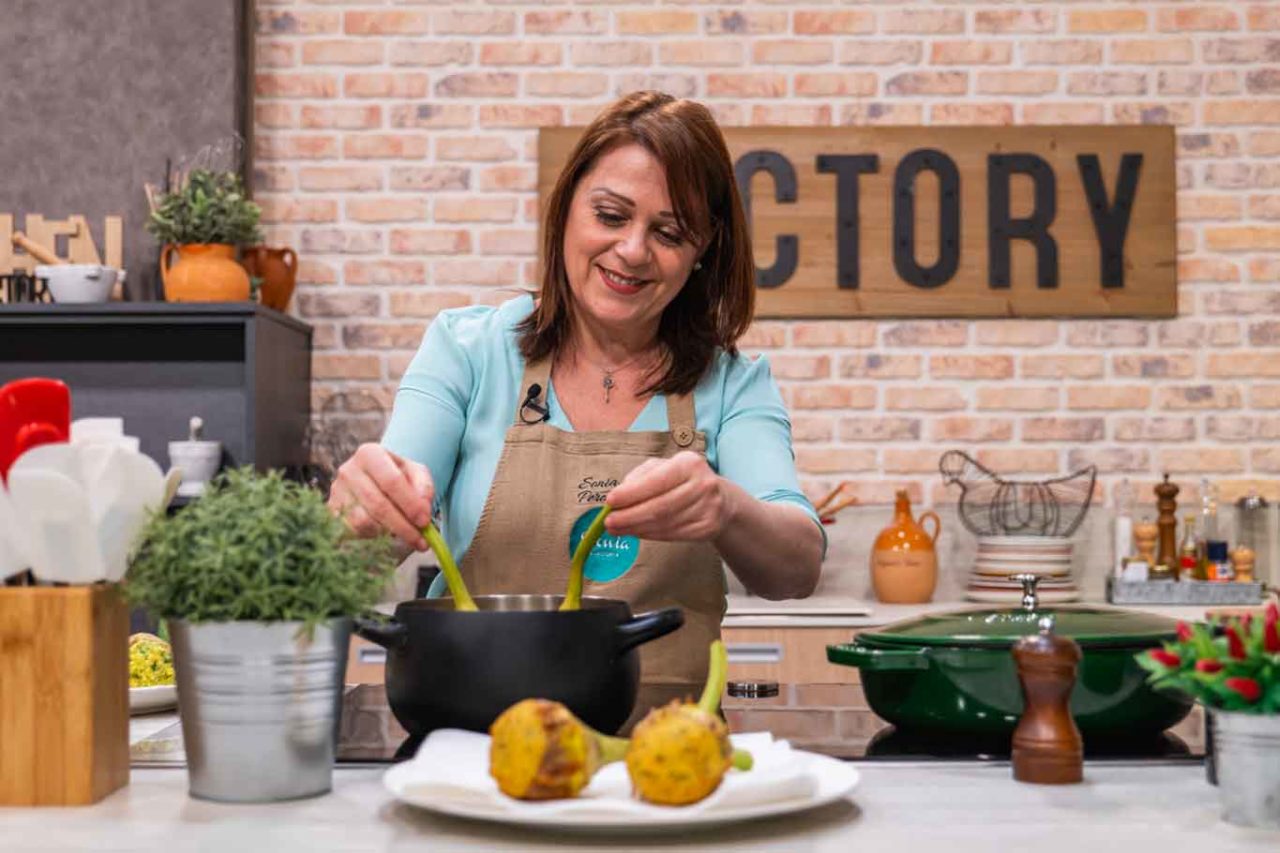 Sonia Peronaci in cucina