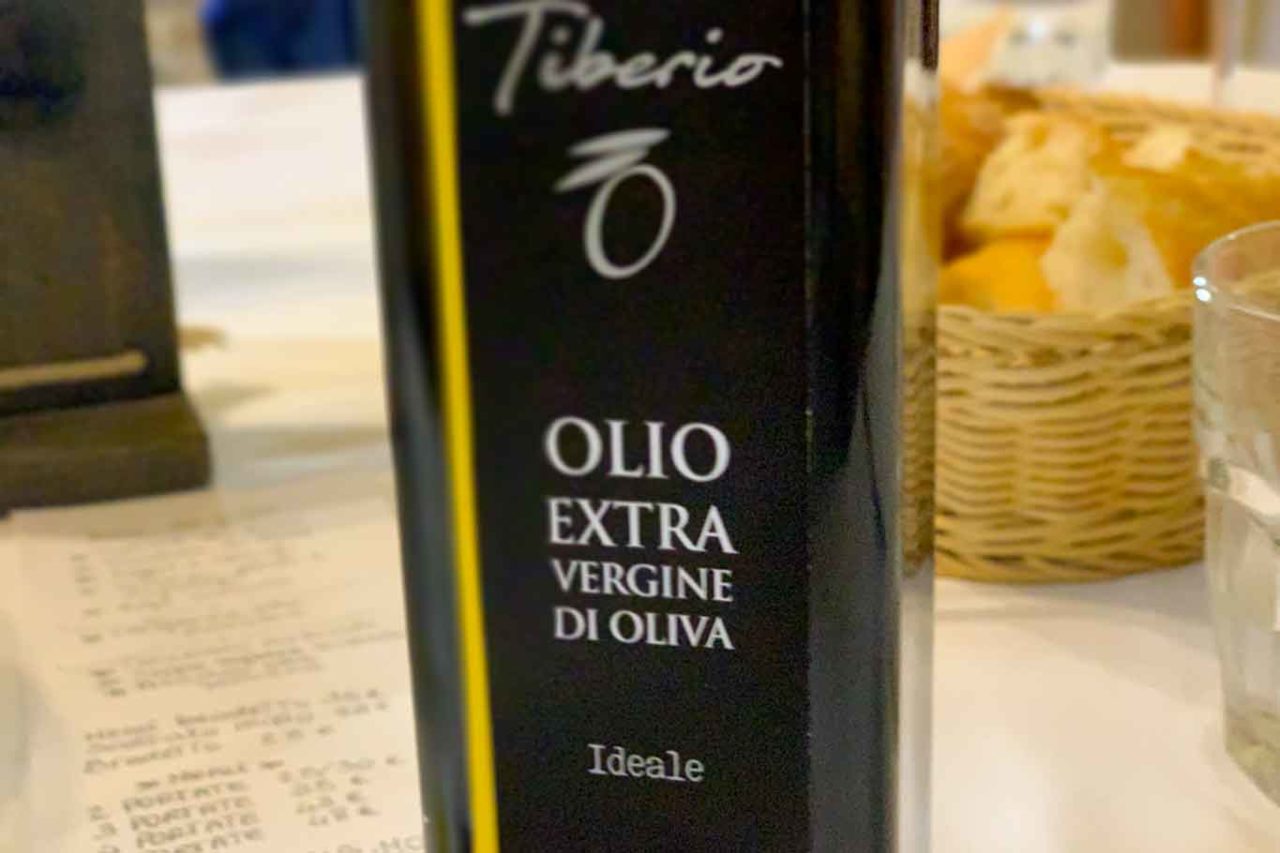olio extravergine di oliva Tiberio