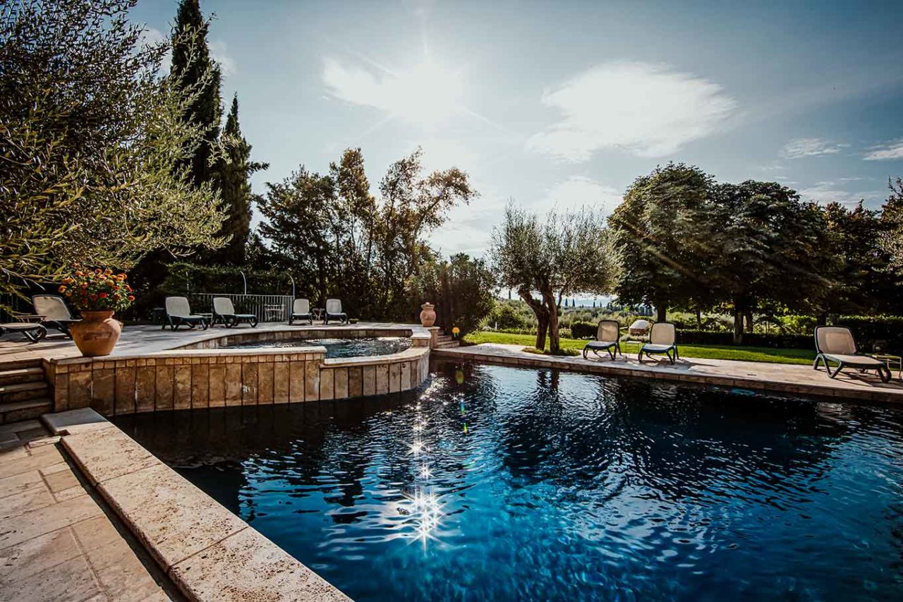 I Capricci di Merion ristorante Umbria piscina