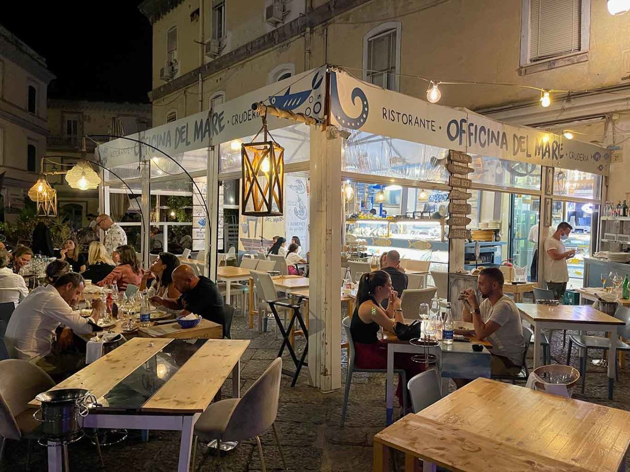 Officina del Mare ristorante Napoli Borgo Marinari 