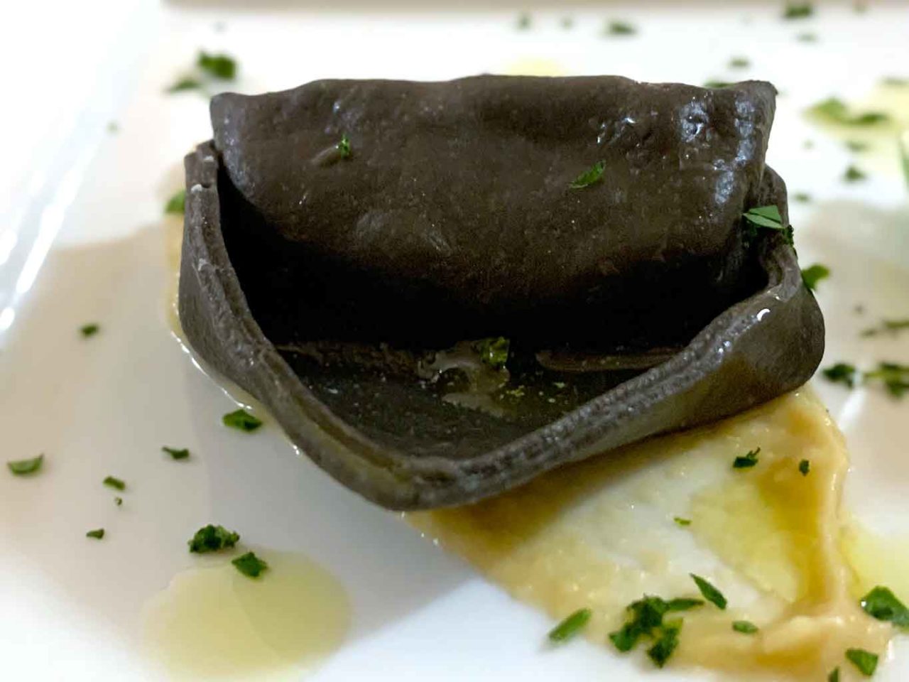 Taverna del Marinaio Lanciano Abruzzo tortello nero