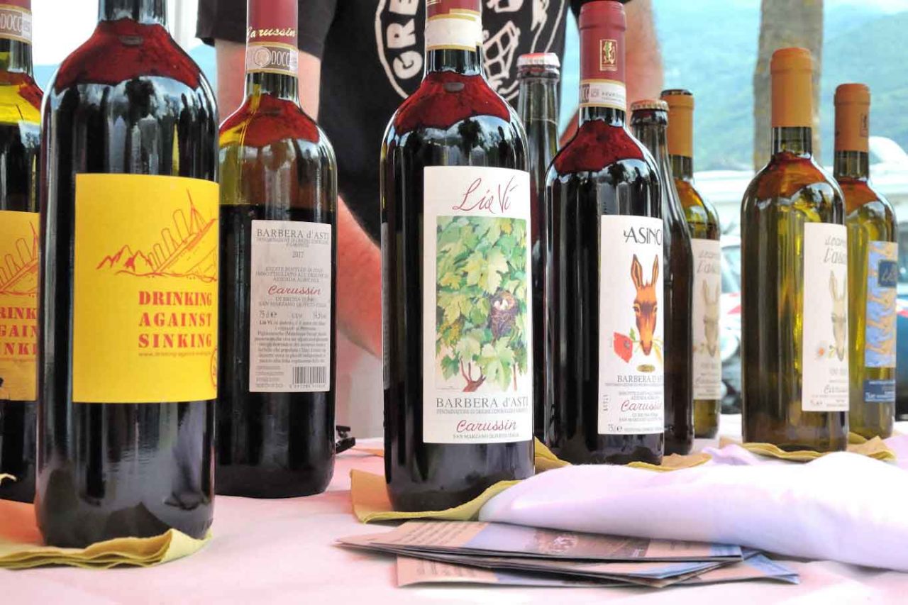 migliori vini naturali del Piemonte: carussin