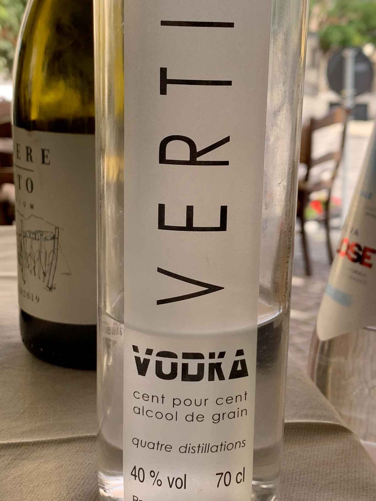 vodka Vertical Chartreuse