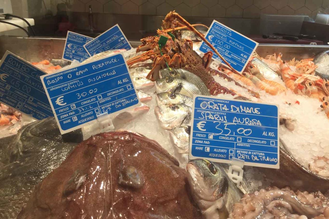 mercato centrale milano pescheria prezzi