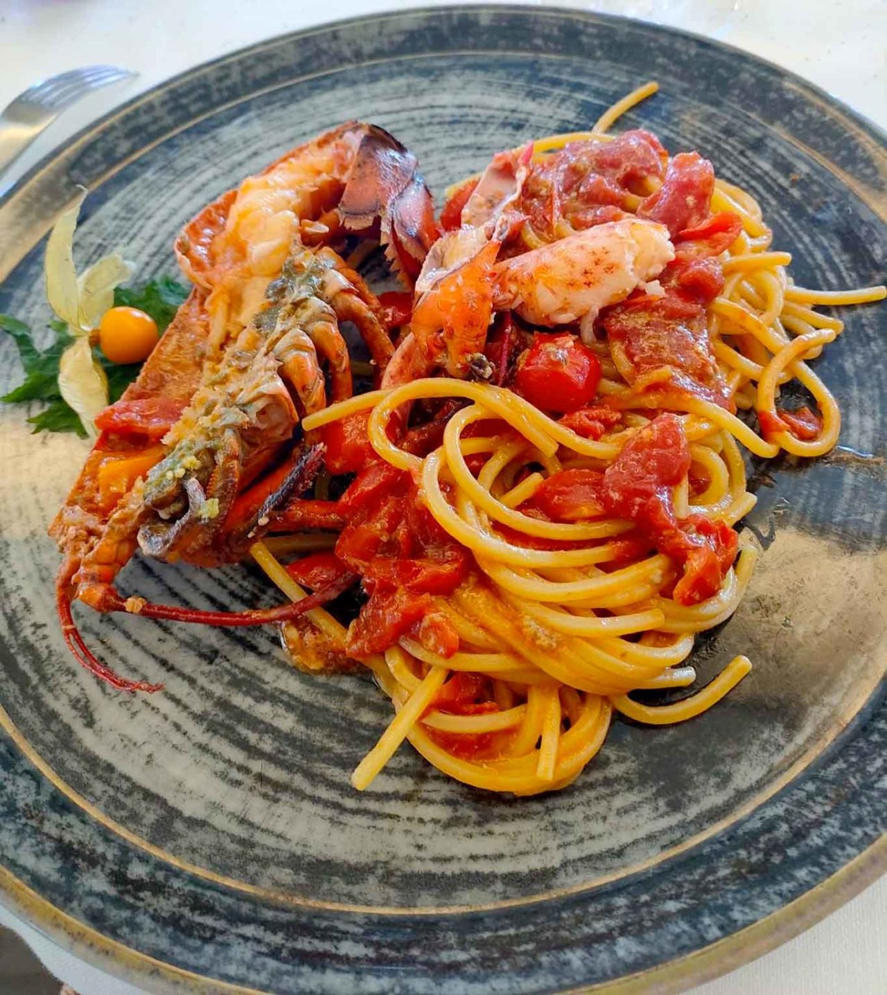 ristorante Carlo Ferraioli Pescara spaghetti astice