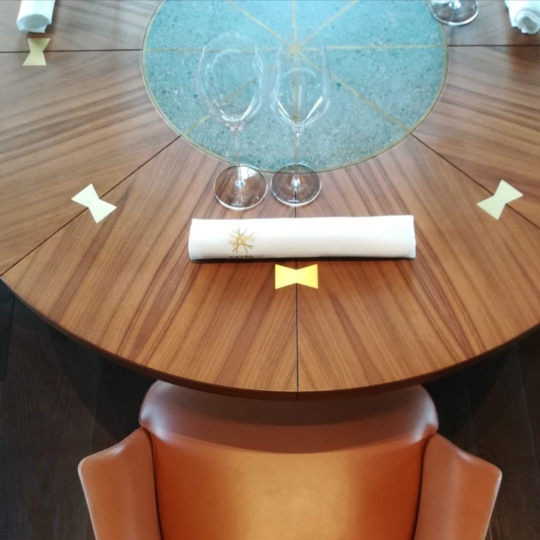 Il tavolo di Aalto, uno dei due ristoranti giapponesi di Milano con stella Michelin
