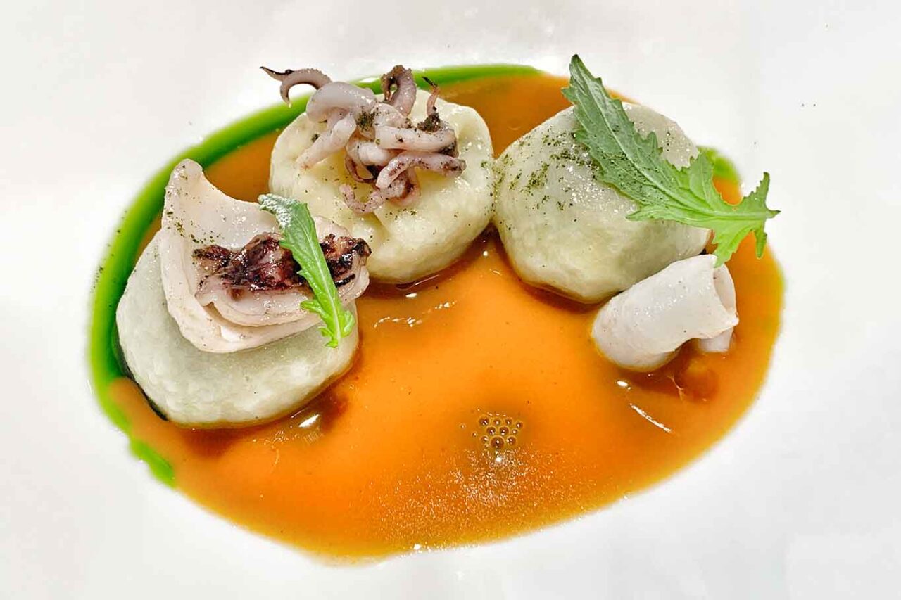 gnocchi di calamaro ristorante Al Metro San Salvo Abruzzo 