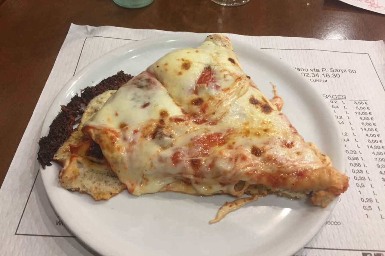 pizzeria trancio milano giuliano pizza margherita