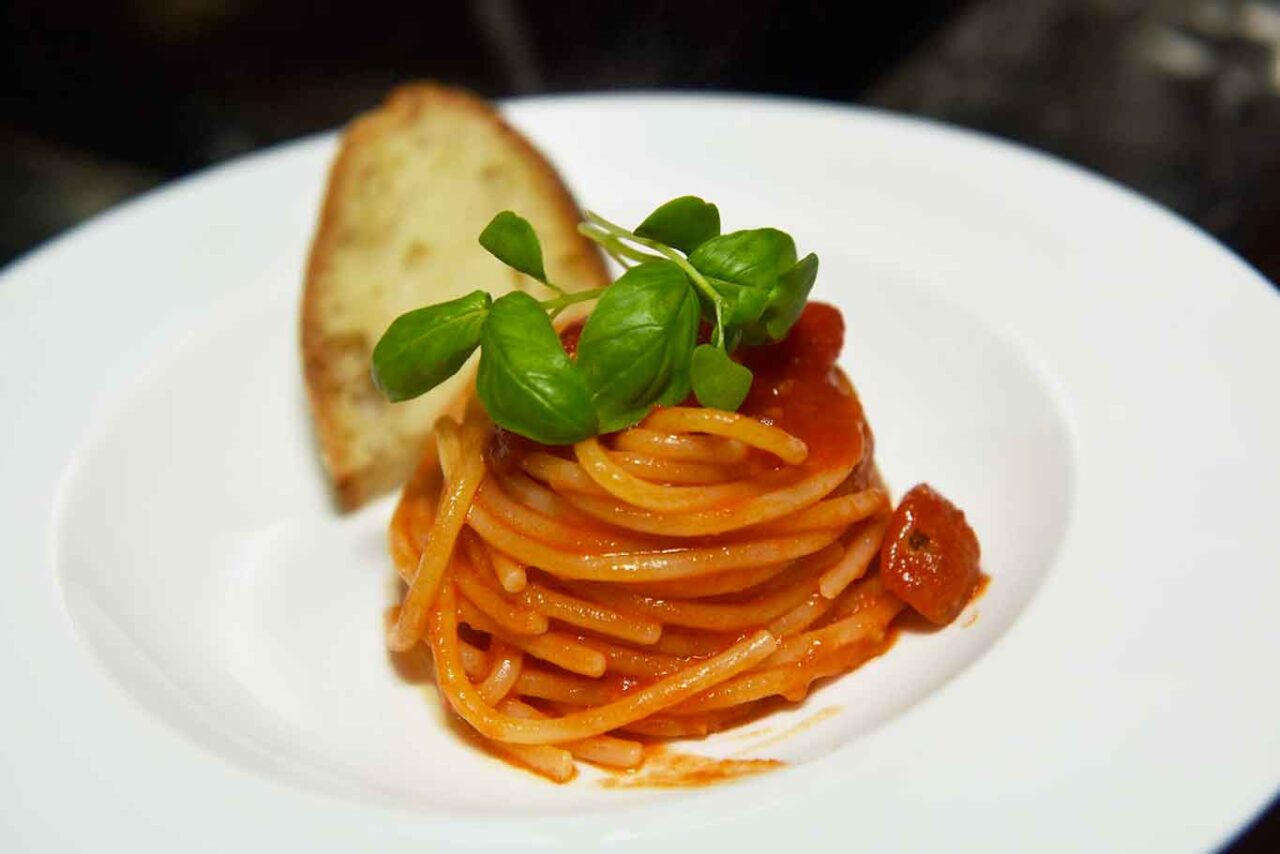 Festa della Pasta a Palazzo Petrucci: spaghetti ai 5 pomodori