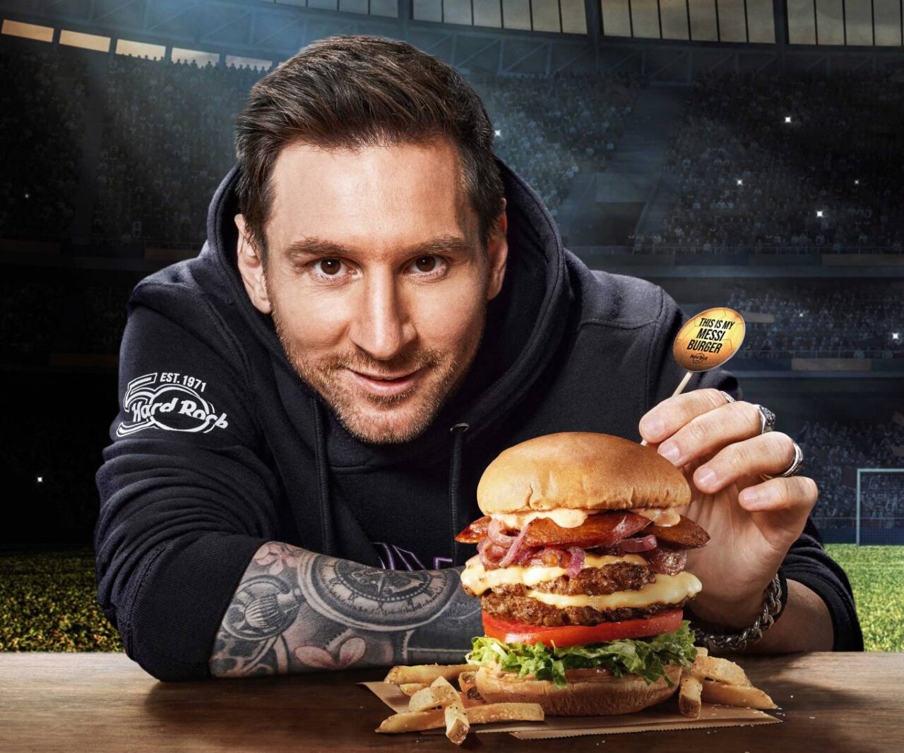 hamburger Lionel Messi hard rock cafe nuove aperture milano agosto