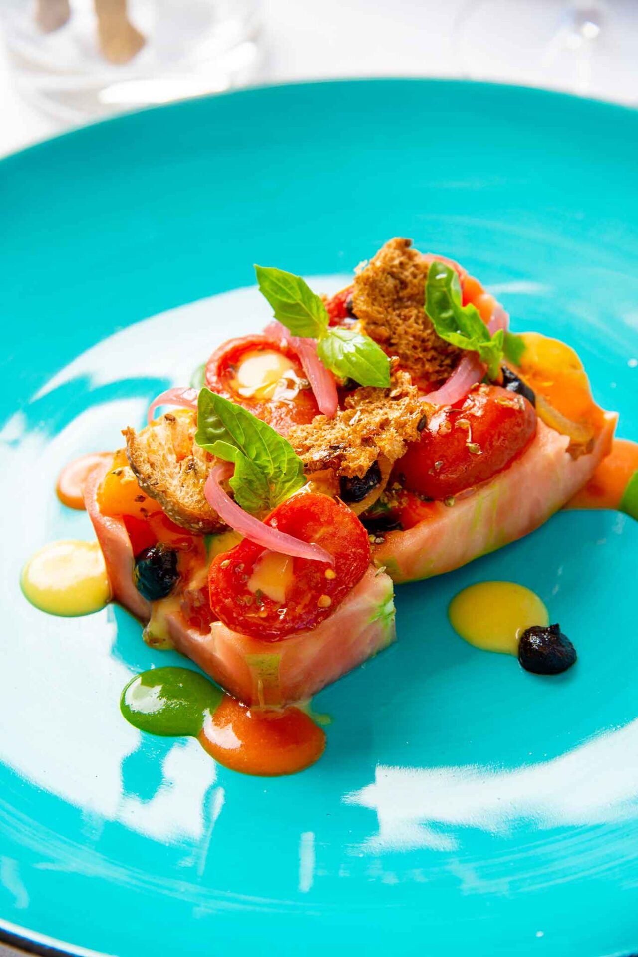 insalata di pomodori al Seasons Restaurant & Lounge Bar Forio d'Ischia