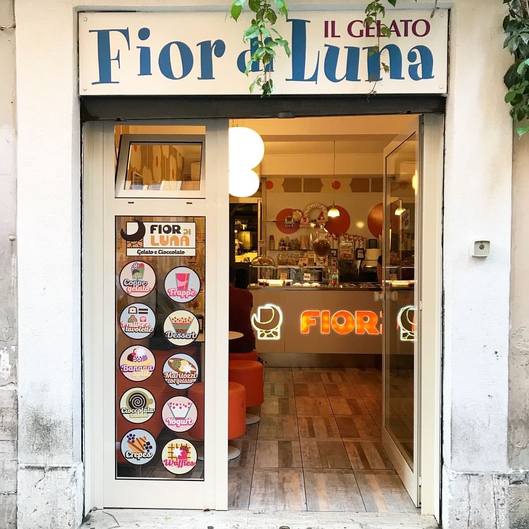 Migliori gelaterie artigianali a Roma Fiordiluna 