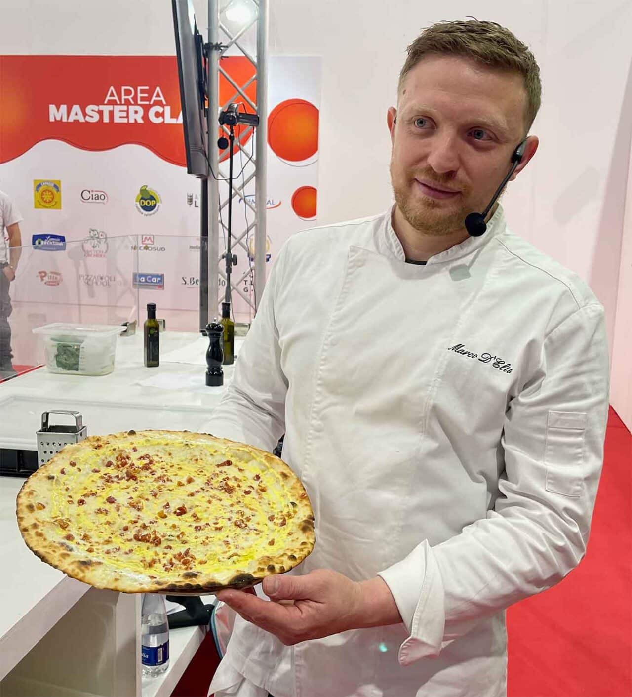 Premio Pizza Contemporanea ai migliori pizzaioli: Marco D'Elia