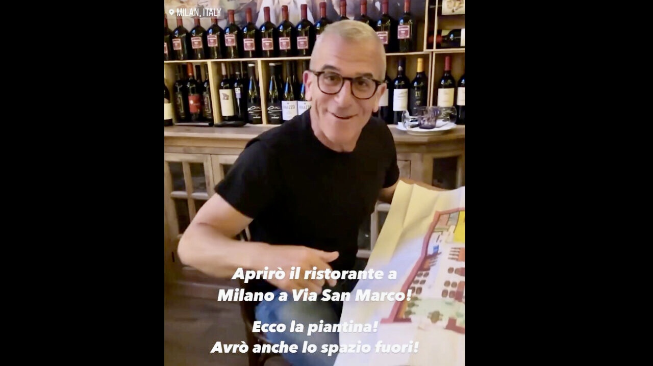 Max Mariola apre il suo ristorante in via San Marco a Milano