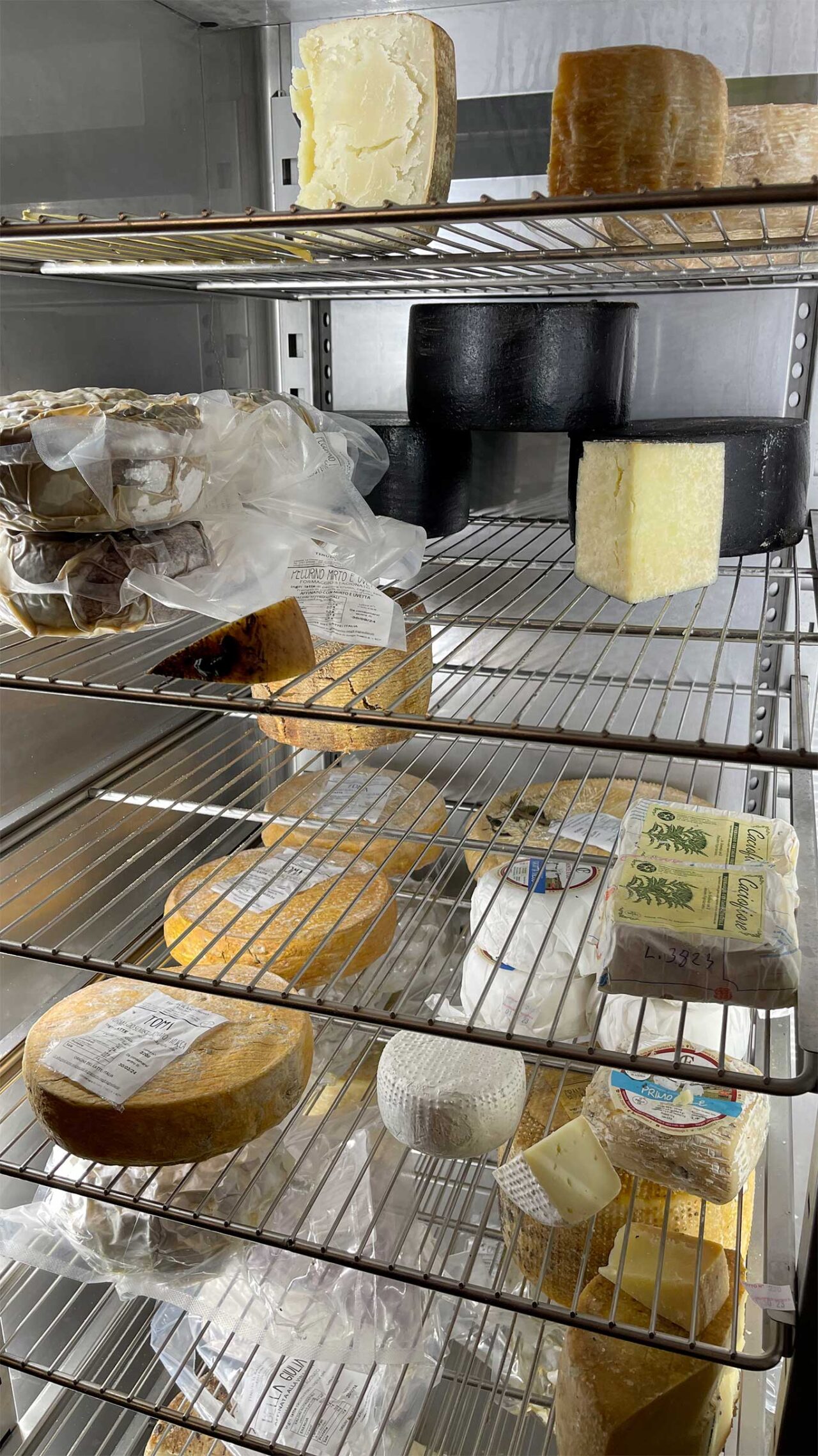 i formaggi dell'agriturismo Seguire le Botti a Borgo Vodice vicino Latina 