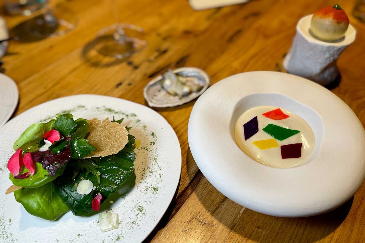 insalata e pastina al ristorante Viva di Viviana Varese a Milano