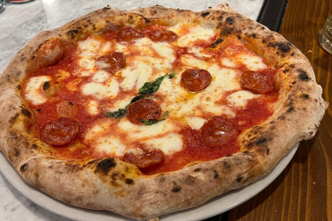 la diavola di Pizza e Mozzarella a Milano