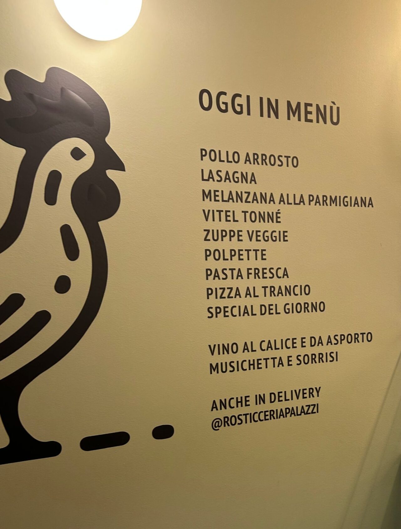menu rosticceria palazzi