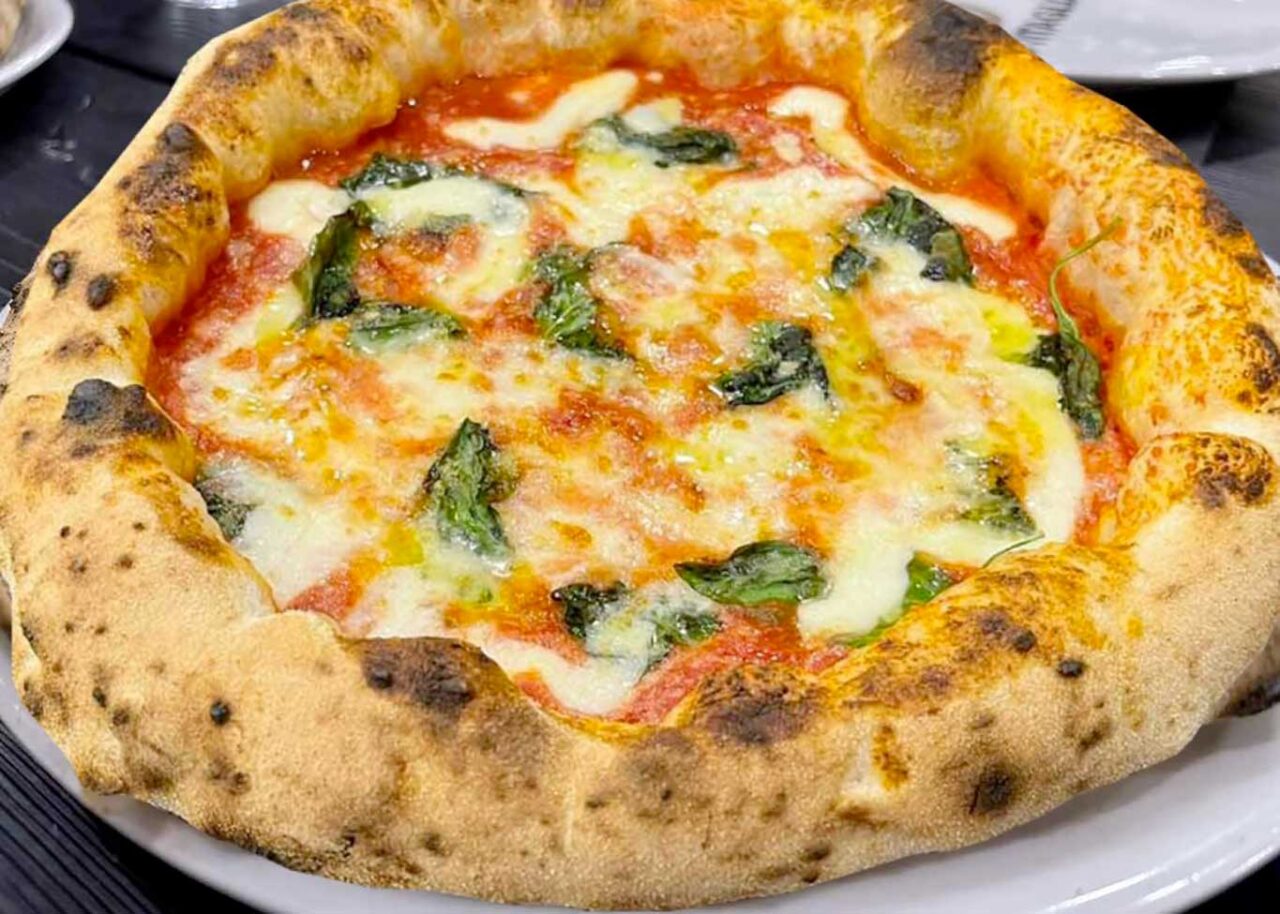 la margherita di Diego Vitagliano che vince il Girone B del Campionato della Pizza 2024