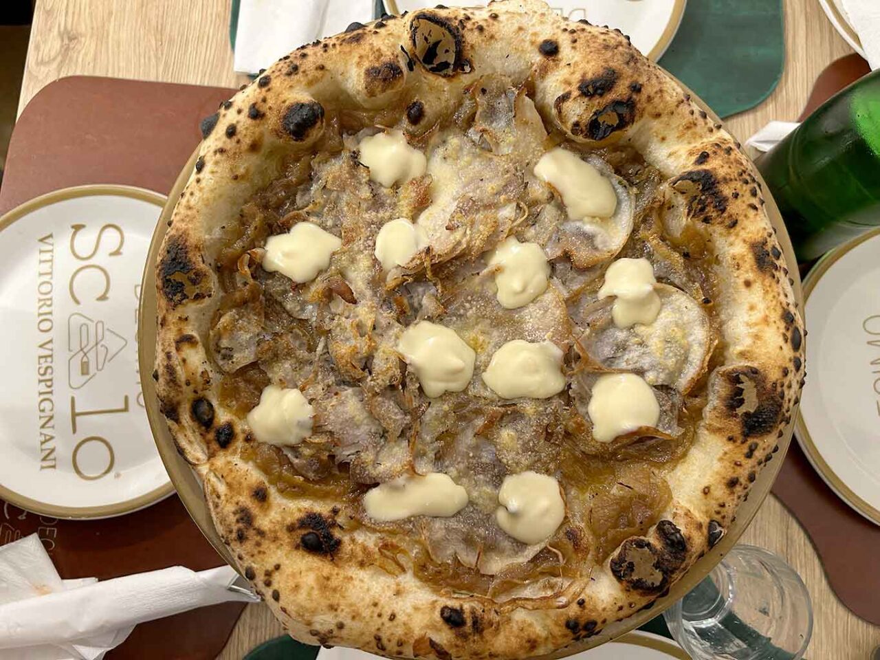 la pizza Alifana della pizzeria Decimo Scalo che vince il Girone A del Campionato della Pizza