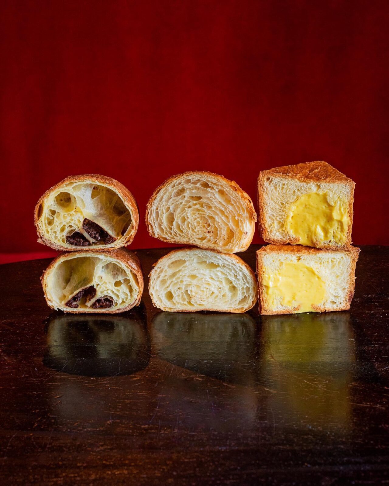 Croissant cubico sezione